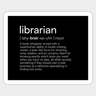 Librarian definition Magnet